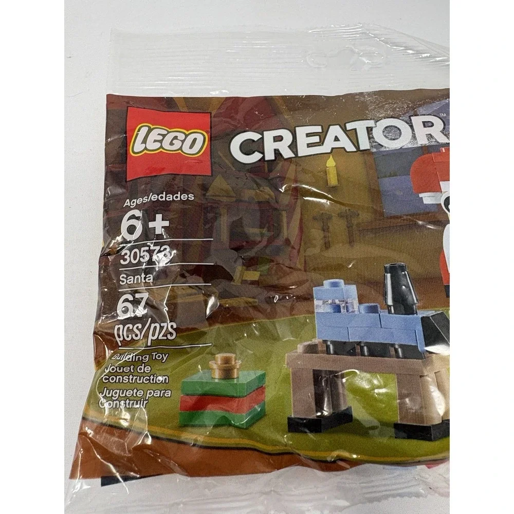 LEGO Creator 30573 Santa Building Toy 67 Pcs Polybag Retired NEW